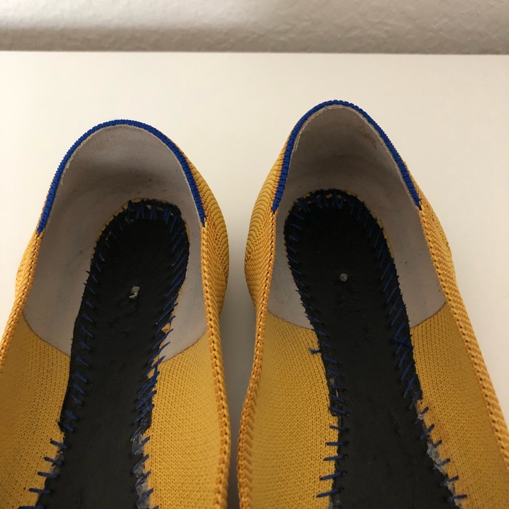 Mustard Rothy’s Size 8 - Picture 5 of 6